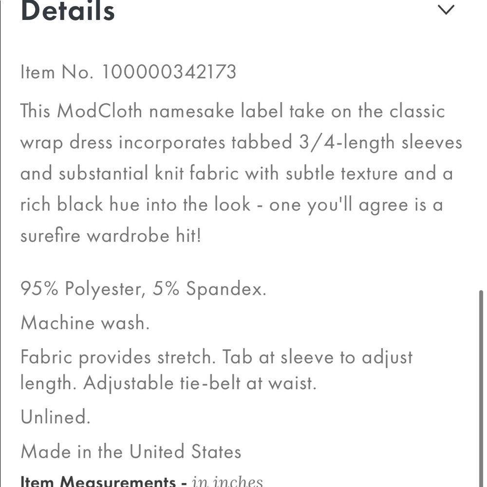 Modcloth Black Midi Dress - Picture 5 of 9